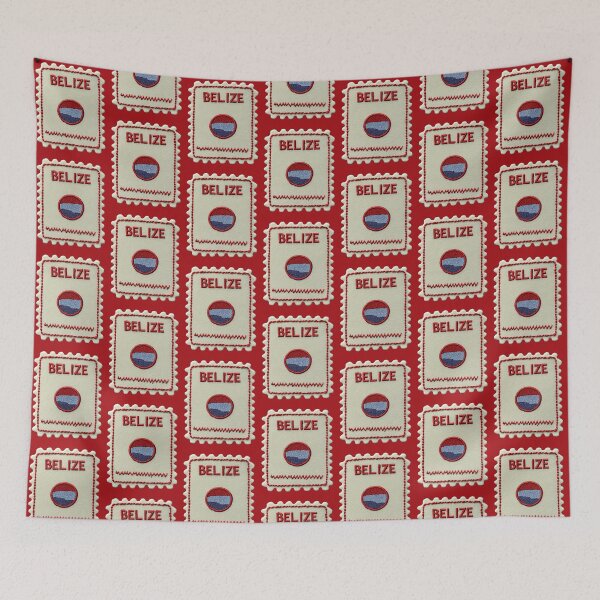 Item preview, Belize Travel Patch Great Blue Hole Embroidered designed and sold by tiigerdad.