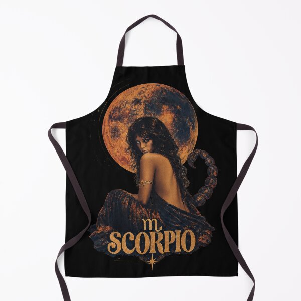 Item preview, Scorpio Zodiac Moon Goddess | Mystical Astrology Scorpio Art designed and sold by Cary-s.