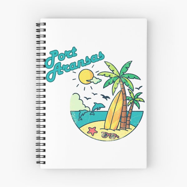 Item preview, Port Aransas Texas Retro Badge Design | Surf & Sun Vacation Print designed and sold by DonnaRaine.