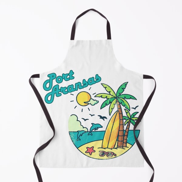 Item preview, Port Aransas Texas Retro Badge Design | Surf & Sun Vacation Print designed and sold by DonnaRaine.