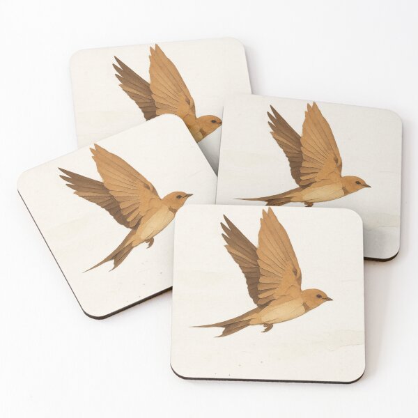 Item preview, Textured Papercut Bird Illustration designed and sold by BlueBerry45.