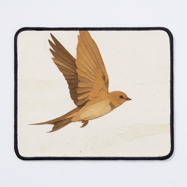 Item preview, Textured Papercut Bird Illustration designed and sold by BlueBerry45.