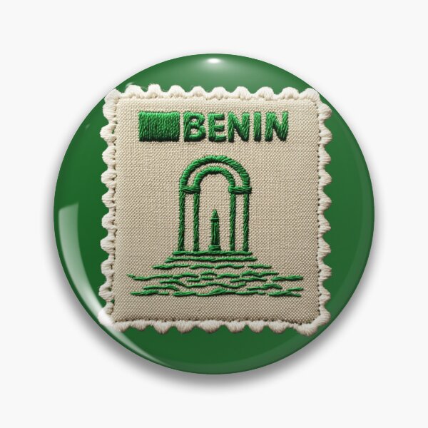 Item preview, Benin Travel Patch Door of No Return Embroidered designed and sold by tiigerdad.