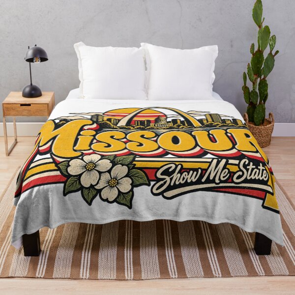 Item preview, Missouri Show Me State Vintage St Louis Gateway Arch Graphic Tee designed and sold by TM DESIGNS AND MORE.