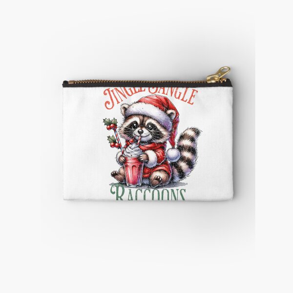Item preview, Raccoon Christmas Jingle Jangle Funny Holiday Design designed and sold by FuzionRaptor.