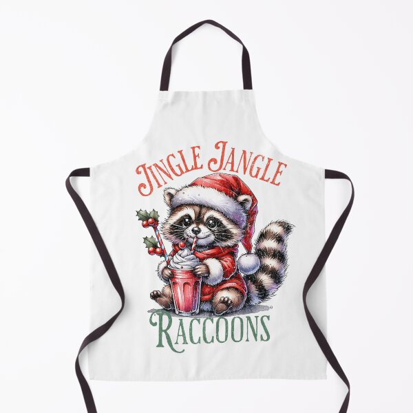 Item preview, Raccoon Christmas Jingle Jangle Funny Holiday Design designed and sold by FuzionRaptor.