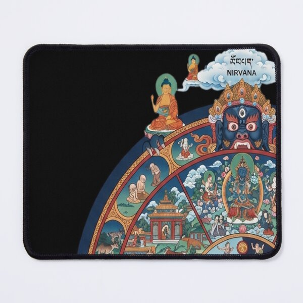 Item preview, Buddhist Wheel of Life Bhavacakra designed and sold by karybaquetu10.