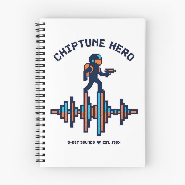 Item preview, Chiptune Hero | 8-Bit Music & Retro Gaming Pixel Art designed and sold by CH-4TEE.