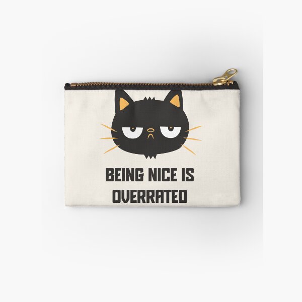 Item preview, Being Nice is Overrated Illustration designed and sold by beboplab.
