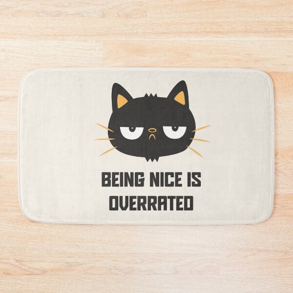 Item preview, Being Nice is Overrated Illustration designed and sold by beboplab.
