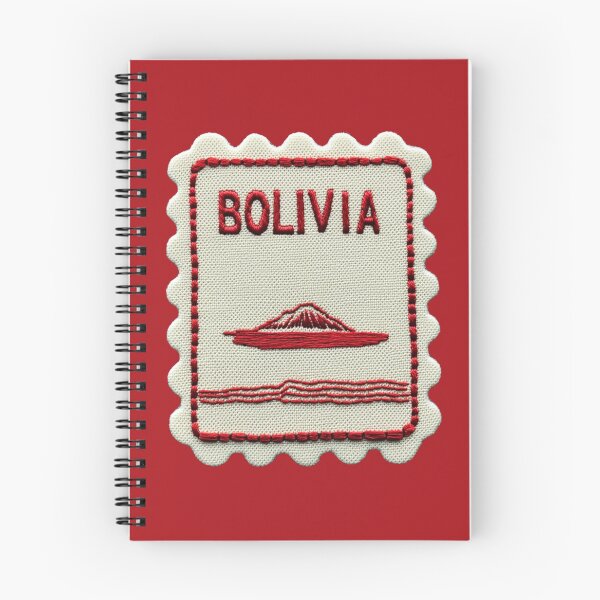 Item preview, Bolivia Travel Patch Salt Flats Embroidered designed and sold by tiigerdad.