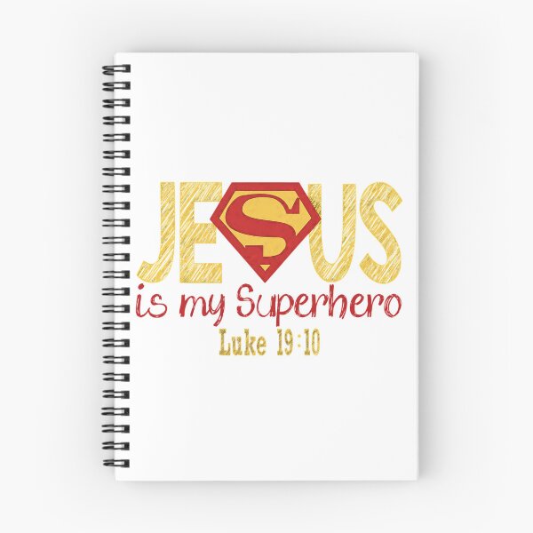 Item preview, Jesus Is My Superhero — Christian Superhero Design | Luke 19:10 designed and sold by TheSilmarillion.