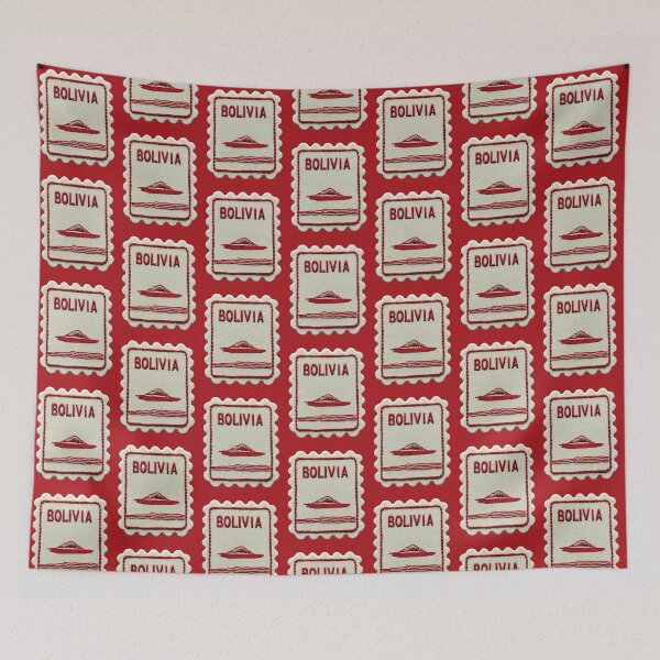 Item preview, Bolivia Travel Patch Salt Flats Embroidered designed and sold by tiigerdad.