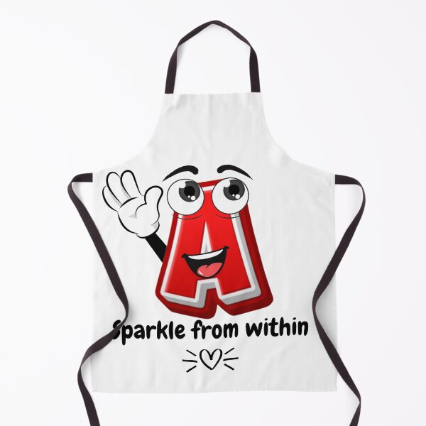 Item preview, Sparkle from within Letter A Cartoon designed and sold by ImaginARTDesign.