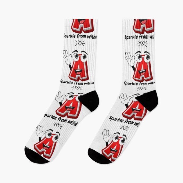 Item preview, Sparkle from within Letter A Cartoon designed and sold by ImaginARTDesign.