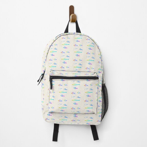 Item preview, Fish School Watercolor Pattern designed and sold by DariaCraft.
