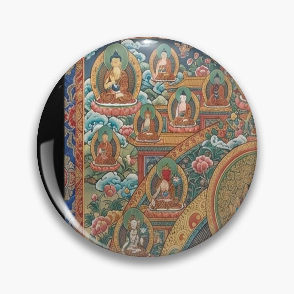 Item preview, Mandala 77 Amitabha Buddha Pure Land Sukhavati designed and sold by karybaquetu10.