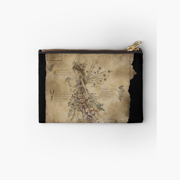 Item preview, Vintage Botanical Fairy Herbarium – Enchanted Forest Fantasy designed and sold by KristyUnicorn.