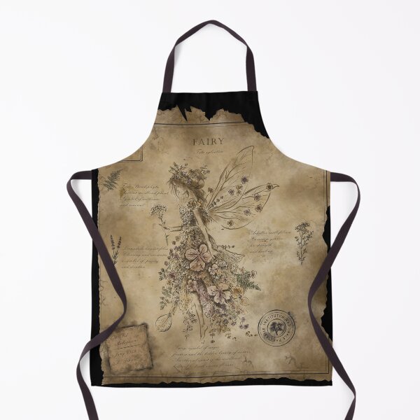 Item preview, Vintage Botanical Fairy Herbarium – Enchanted Forest Fantasy designed and sold by KristyUnicorn.