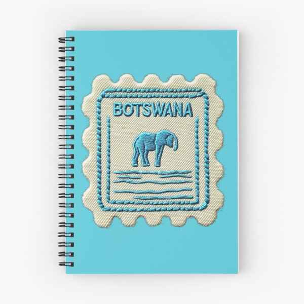 Item preview, Botswana Travel Patch Elephant Embroidered designed and sold by tiigerdad.