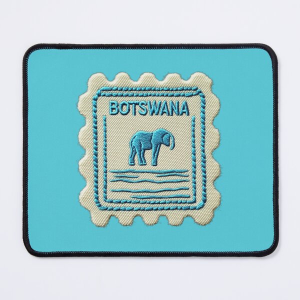 Item preview, Botswana Travel Patch Elephant Embroidered designed and sold by tiigerdad.