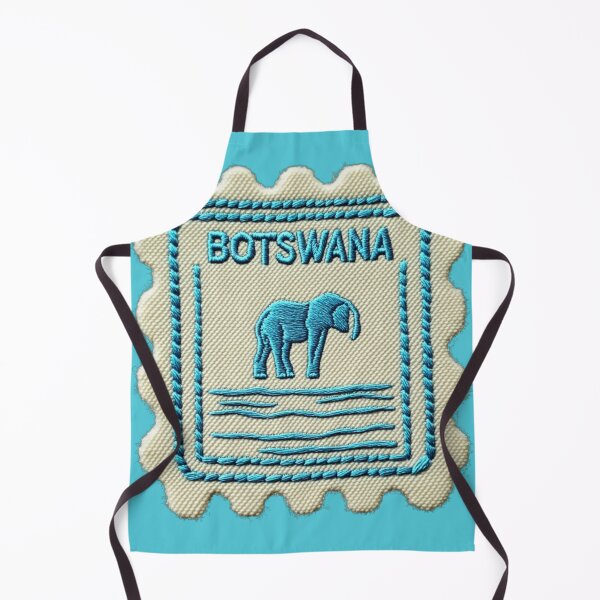 Item preview, Botswana Travel Patch Elephant Embroidered designed and sold by tiigerdad.