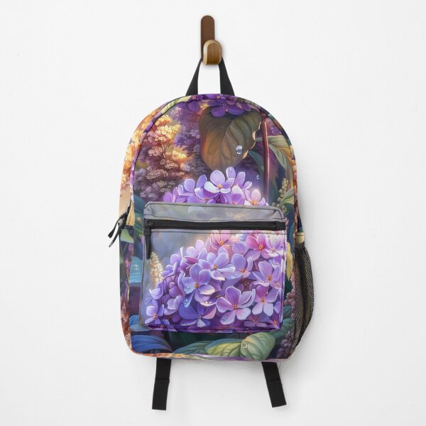 Item preview, Hydrangea Botanical Garden Art – Blue Lavender Floral Elegance designed and sold by MargaretWiktor.