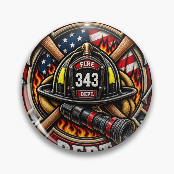 Item preview, Firefighter emblem  designed and sold by The Fire Locker.