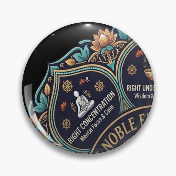 Item preview, The Buddhist The Noble Eightfold path designed and sold by karybaquetu10.