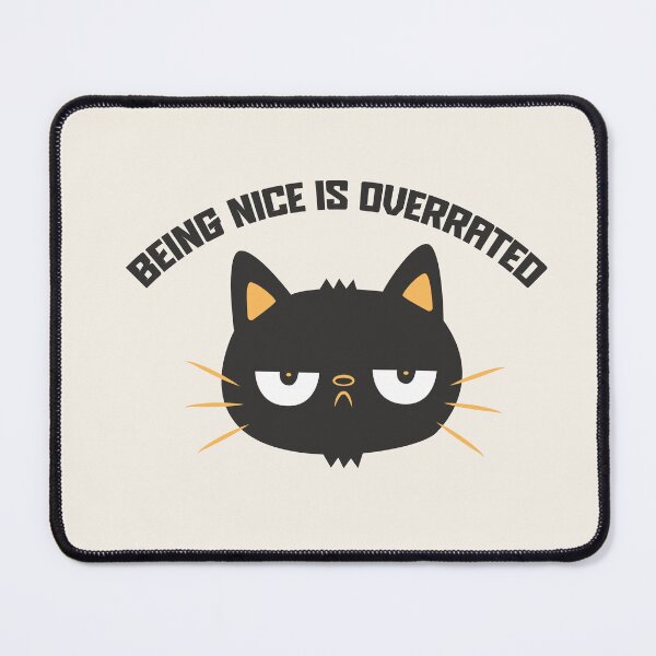 Item preview, Being Nice is Overrated Illustration designed and sold by beboplab.