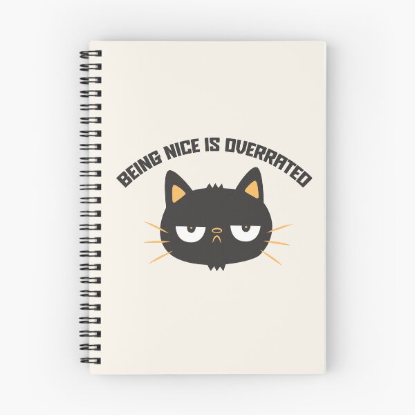 Item preview, Being Nice is Overrated Illustration designed and sold by beboplab.