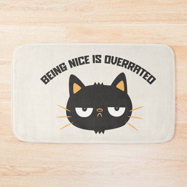 Item preview, Being Nice is Overrated Illustration designed and sold by beboplab.