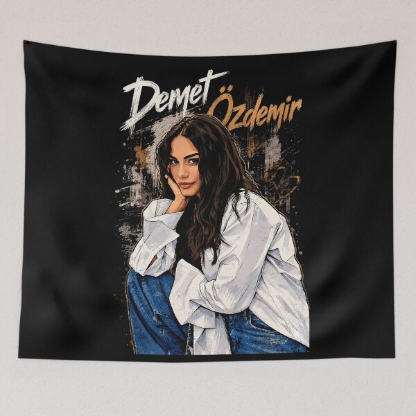 Item preview, Demet Özdemir actress designed and sold by DrFumaStone.