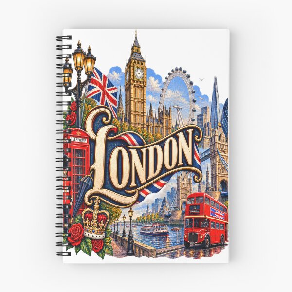 Item preview, London Thames City Art Illustration designed and sold by ROVVI.
