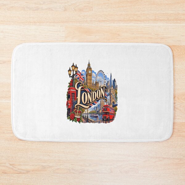 Item preview, London Thames City Art Illustration designed and sold by GraffiCity.