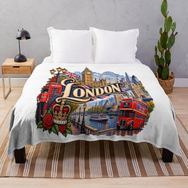 Item preview, London Thames City Art Illustration designed and sold by GraffiCity.