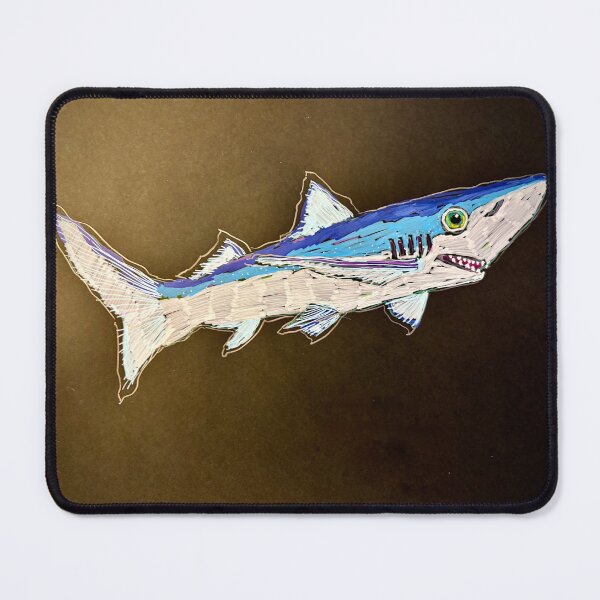 Item preview, blue shark designed and sold by junehog.
