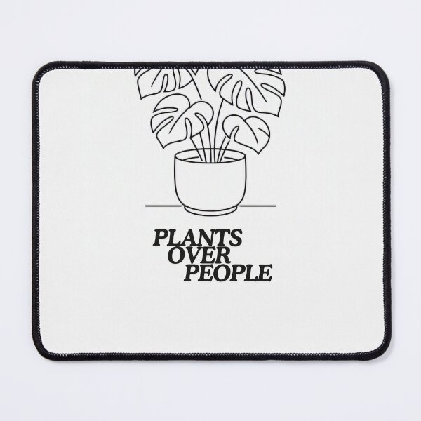 Item preview, Plants over people. Minimalist. designed and sold by OnDutyDesigns.