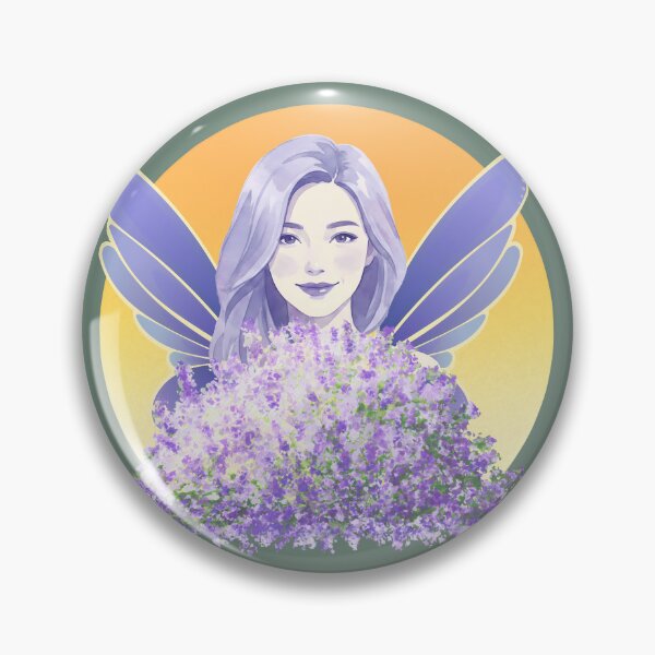 Artikelvorschau, Sonnenaufgang mit einer Lavendel-Fee entworfen und verkauft von Nightshade Pixie Creations.
