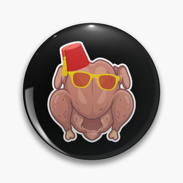 Item preview, Friends Turkey Head Outlined White designed and sold by fpleasants.