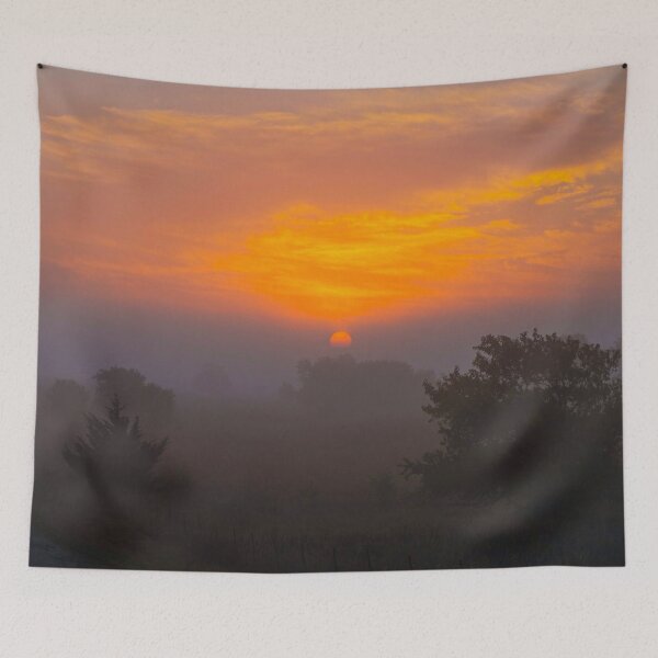 Item preview, Sunrise and Fog create an ethereal morning view.  designed and sold by South 500 Photography.