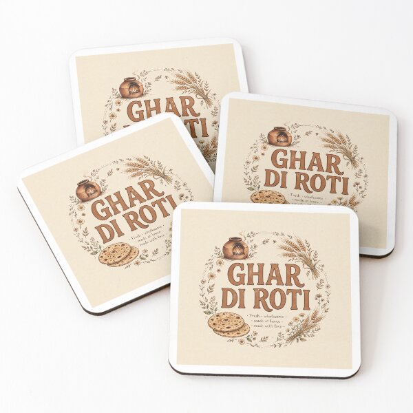 Item preview, Ghar Di Roti Punjabi Cottagecore Food Aesthetic Tshirt designed and sold by Softlife by Harvir.