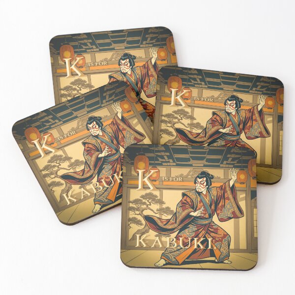 Item preview, K...is for Kabuki. designed and sold by Bernard Santora.