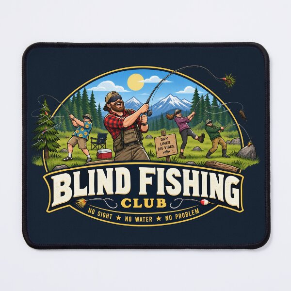 Item preview, The Blind Fishing Club! designed and sold by Bruce Custom Creations.