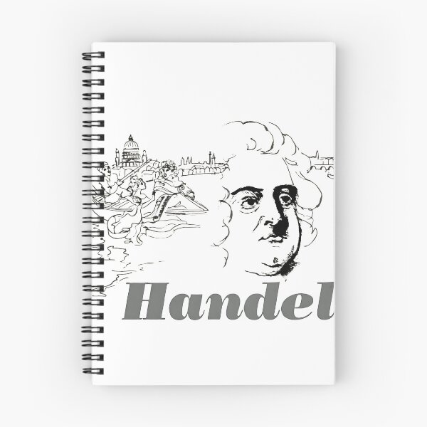 Item preview, Handel in London Vintage Classical Music Collage designed and sold by TheGreatGildy.