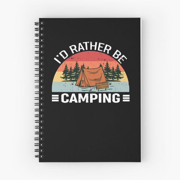 Item preview, I’d Rather Be Camping Campfire Life Design designed and sold by GetGoodFit.