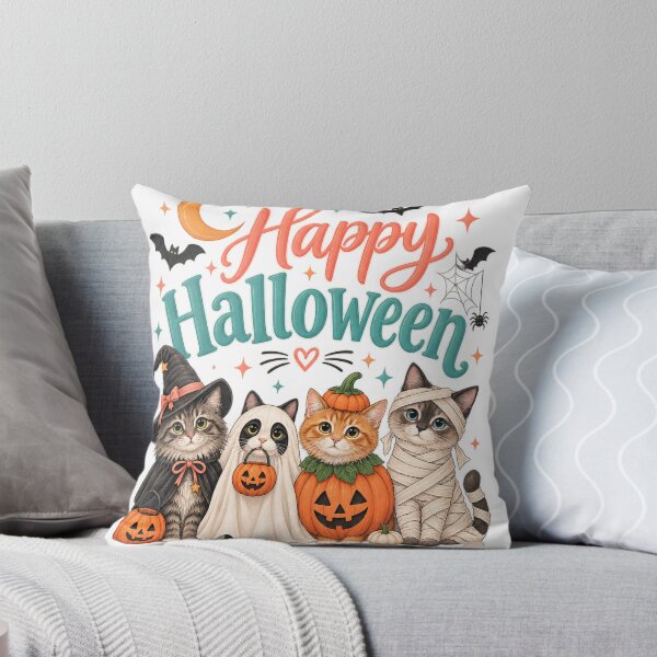Item preview, Halloween Kitties designed and sold by Salty Aunt Co..