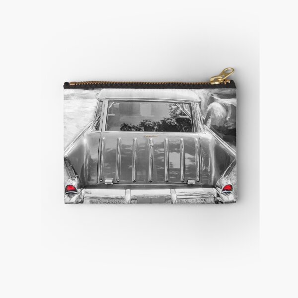 Item preview, 1957 Nomad Station Wagon Adobe Beige and Imperial Ivory Technical Blueprint Car Poster designed and sold by RichFrancoCars.