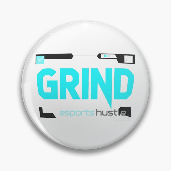 Item preview, GRIND Esports Hustle- Futuristic Gaming Typography  designed and sold by LC&LCPlatform.