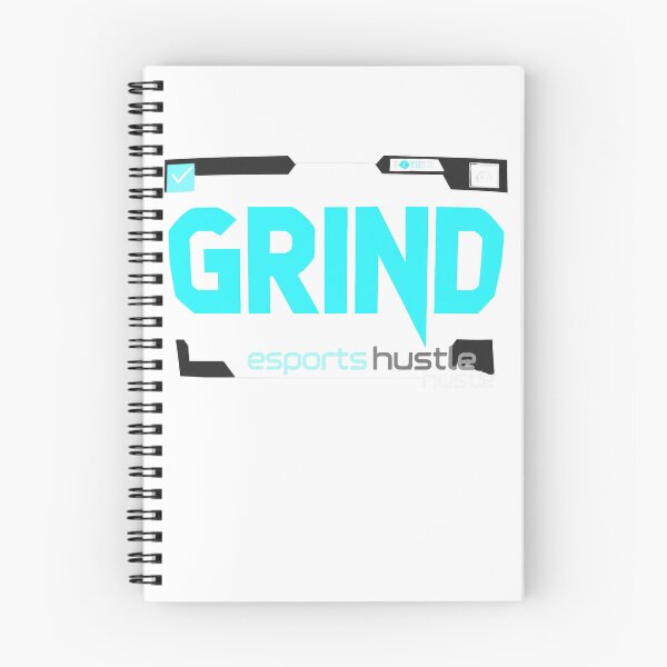 Item preview, GRIND Esports Hustle- Futuristic Gaming Typography  designed and sold by LC&LCPlatform.